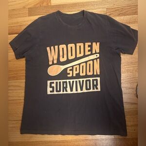 Wooden Spoon Survivor Graphic Tee - Brown